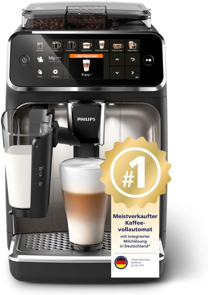 Unser Test: Philips 5400 Kaffeevollautomat mit LatteGo 1 513Cmlk1Vll. Ac Sl1080