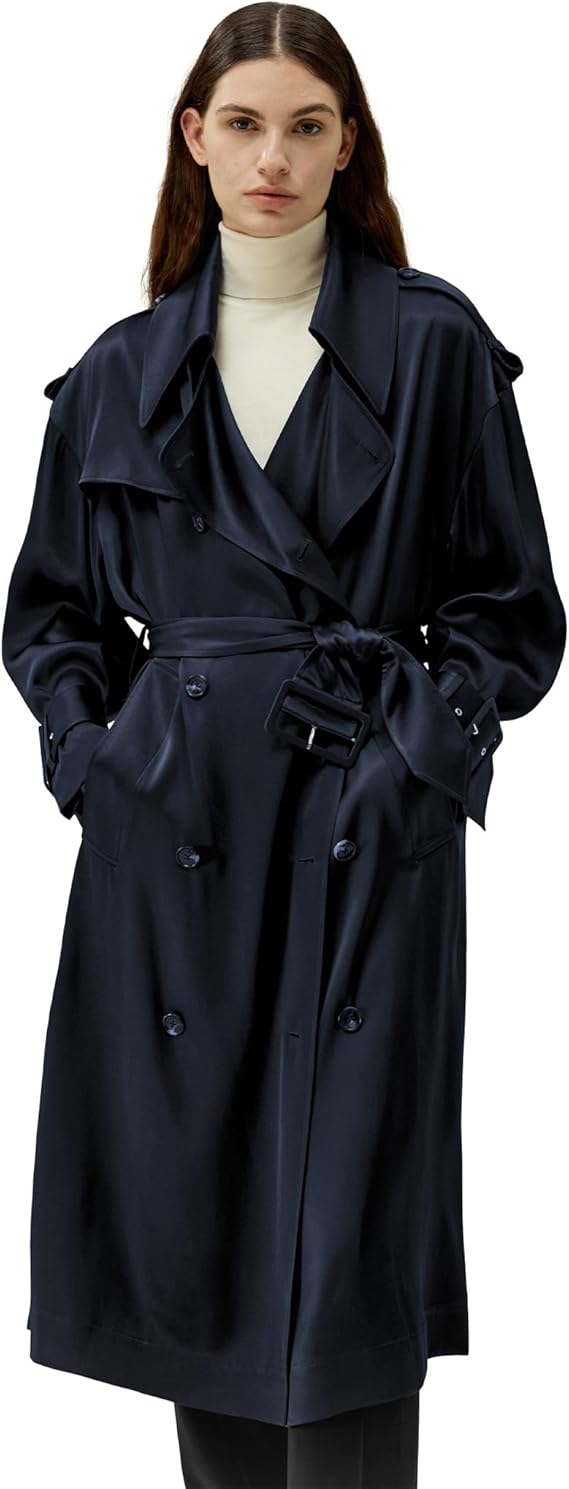 Eleganz trifft Komfort: Unser Test des LilySilk Seiden-Trenchcoats 1 61Ux3Kczql. Ac Sx569