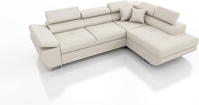 Robin Saturn Ecksofa – L-Form Sofa mit Schlaffunktion und Bettkasten 1 51Nlfwukovl. Ac Sx679
