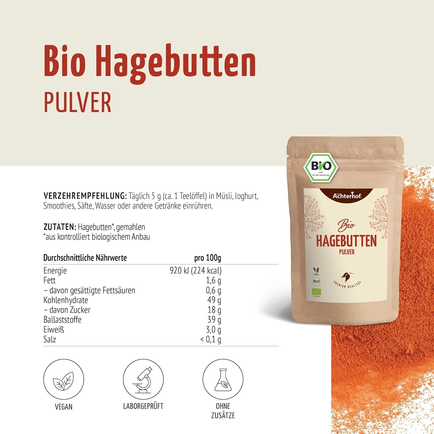 Unsere Erfahrungen Mit Hagebuttenpulver Bio – Ein Fruchtiger Genuss