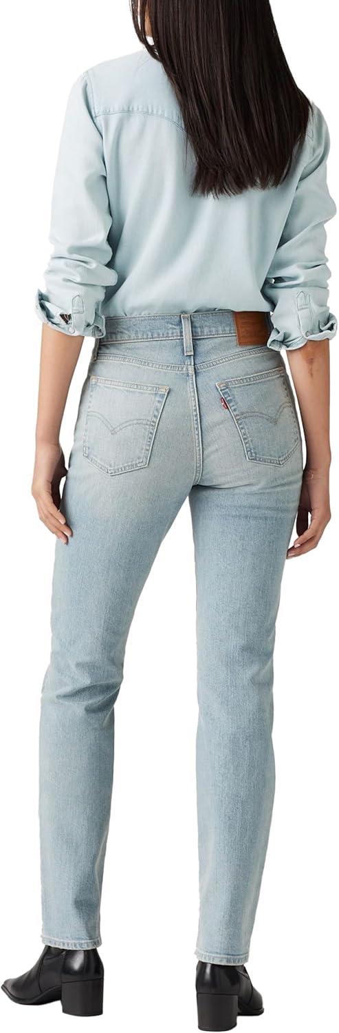 Detailansicht Des Hohen Bundes Der Levi'S 724 Jeans