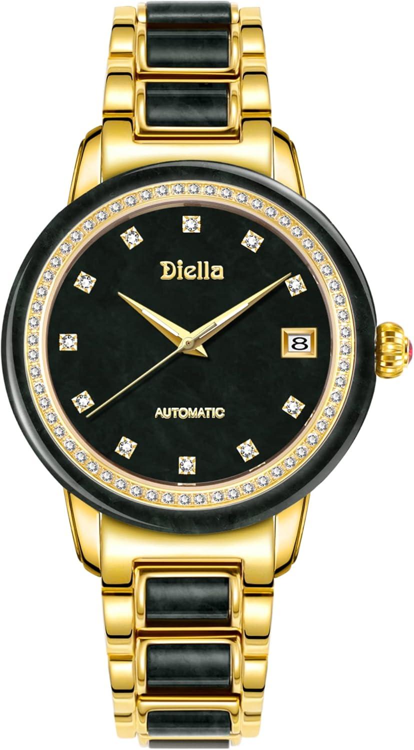 Diella Jade Gold Uhr im Test – Armbanduhr mit Stil, Luxus & Präzision ⌚ 1 Unser Testbericht: Die Luxus-Diella Jade Und Gold Armbanduhr