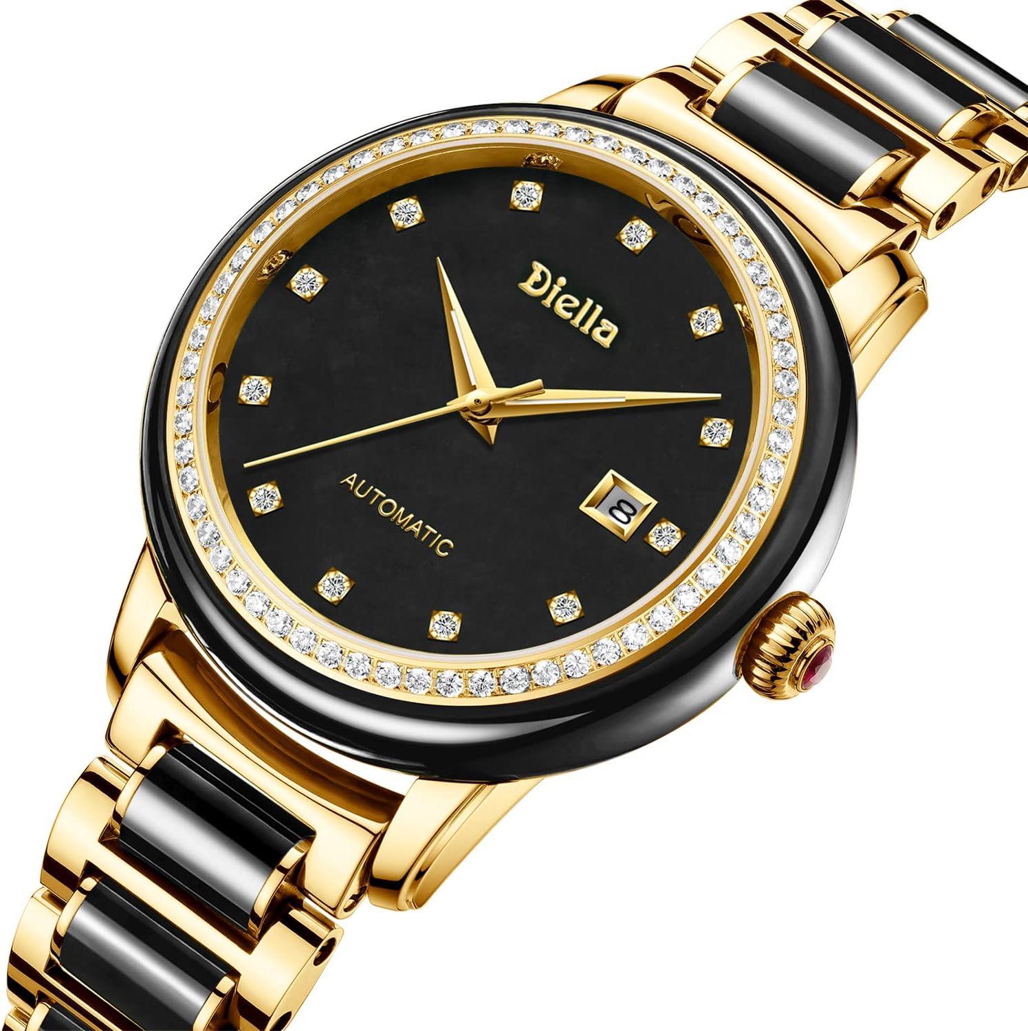 Unser Testbericht: Die Luxus-Diella Jade Und Gold Armbanduhr