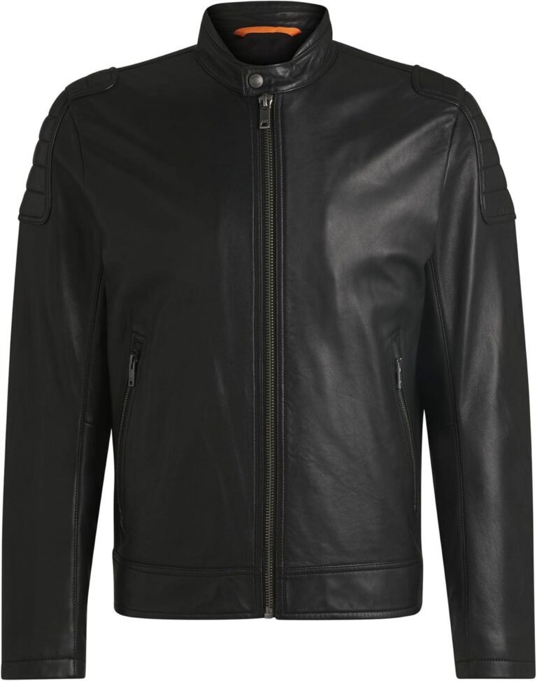 Unsere Erfahrungen Mit Der Boss Jomoto Lederjacke: Stilvoll &Amp; Bequem