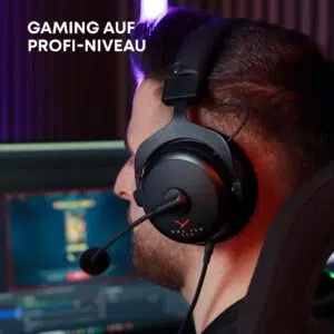 Erlebe Gaming-Genuss Mit Dem Beyerdynamic Mmx 300 Pro!-Gaming Ist Mehr Als Nur Ein Hobby – Es Ist Eine Leidenschaft, Die Uns In Fantastische Welten Eintauchen Lässt. Um Diese Erlebnisse In Vollen Zügen Genießen Zu Können, Benötigt Man Das Richtige Equipment. Hier Kommt Das Beyerdynamic Mmx 300 Pro Ins Spiel. Mit Diesem Hochwertigen Gaming-Headset Wird Jede Session Zum Unvergesslichen Erlebnis! Lass Uns Gemeinsam Die Vorzüge Dieses Beeindruckenden Headsets Erkunden.

Tauche Ein In Die Welt Des Gaming Mit Mmx 300 Pro!

Das Beyerdynamic Mmx 300 Pro Nimmt Dich Mit Auf Eine Akustische Reise, Die Keine Grenzen Kennt. Mit Seiner Erstklassigen Klangqualität Wirst Du Den Unterschied Sofort Spüren. Die Präzise Soundwiedergabe Lässt Dich Die Geräusche Deiner Umgebung Bis Ins Kleinste Detail Wahrnehmen. Ob Das Knacken Eines Zweiges Im Spiel Oder Das Leise Flüstern Deiner Mitspieler – Das Mmx 300 Pro Sorgt Dafür, Dass Du Nichts Verpasst Und Voll Im Geschehen Bist.

Ein Weiteres Highlight Des Mmx 300 Pro Ist Der Überragende Tragekomfort. Die Weichen Ohrpolster Und Der Gepolsterte Kopfbügel Machen Auch Stundenlange Gaming-Sessions Zum Reinsten Vergnügen. Du Musst Dir Keine Gedanken Über Druckstellen Oder Unangenehmes Tragen Machen. Stattdessen Kannst Du Dich Ganz Auf Dein Spiel Konzentrieren Und Die Stunden Mit Freunden Oder Im Wettkampf Genießen.

Das Headset Ist Nicht Nur Für Gamer Geeignet, Sondern Auch Für Streamer Und Content Creator Ein Absolutes Must-Have. Mit Dem Hochwertigen Mikrofon Kannst Du Deine Stimme Klar Und Deutlich Übertragen, Ohne Störende Hintergrundgeräusche. Deine Zuschauer Werden Es Lieben, Dir Zuzuhören, Während Du Spannende Erlebnisse Teilst. Das Mmx 300 Pro Vereint Also Nicht Nur Klangqualität, Sondern Auch Funktionalität In Einem Eleganten Design.

Unvergesslicher Spielspaß: Deine Ohren Werden Jubeln!

Die Akustische Präzision Des Beyerdynamic Mmx 300 Pro Stellt Sicher, Dass Du In Jeder Spielsituation Immer Einen Schritt Voraus Bist. Du Kannst Die Schritte Deiner Gegner Hören, Bevor Sie Dich Erreichen, Und Strategisch Auf Jede Herausforderung Reagieren. Dies Gibt Dir Einen Unschätzbaren Vorteil In Kompetitiven Spielen, Wo Jede Sekunde Zählt. Mit Diesem Headset Wird Jeder Sieg Noch Süßer Und Jeder Verlust Eine Wertvolle Lektion.

Die Kombination Aus Hervorragendem Sound Und Einer Robusten Bauweise Macht Das Mmx 300 Pro Zu Einem Verlässlichen Partner In Jeder Gaming-Umgebung. Egal, Ob Du In Deiner Eigenen Spielhöhle Oder Bei Einem Lan-Event Mit Freunden Bist, Dieses Headset Lässt Dich Nie Im Stich. Die Langlebige Qualität Sorgt Dafür, Dass Du Lange Freude An Deinem Gaming-Zubehör Hast Und Immer Wieder In Die Aufregenden Welten Eintauchen Kannst, Die Dir Das Gaming Bietet.

Auch Die Anpassungsfähigkeit Ist Bemerkenswert. Das Mmx 300 Pro Ist Mit Verschiedenen Plattformen Kompatibel Und Passt Sich Nahtlos An Deine Bedürfnisse An. Egal, Ob Du Auf Pc, Konsole Oder Sogar Im Vr-Bereich Spielst, Du Kannst Dich Darauf Verlassen, Dass Dieses Headset Dir Ein Beeindruckendes Klangerlebnis Bietet. Deine Ohren Werden Jubeln, Und Das Gaming Wird Zu Einem Fest Der Sinne!

Das Beyerdynamic Mmx 300 Pro Ist Mehr Als Nur Ein Gaming-Headset – Es Ist Der Schlüssel Zu Einem Unvergesslichen Spielerlebnis. Mit Überragendem Klang, Hohem Tragekomfort Und Einer Robusten Bauweise Wirst Du Jede Sekunde Deiner Gaming-Abenteuer In Vollen Zügen Genießen. Egal, Ob Du Ein Gelegenheitsspieler Oder Ein Profi Bist, Das Mmx 300 Pro Wird Dir Helfen, Deine Fähigkeiten Auf Ein Neues Level Zu Heben. Also Schnapp Dir Dein Headset Und Tauch Ein In Die Aufregenden Welten Des Gamings – Deine Ohren Werden Es Dir Danken!