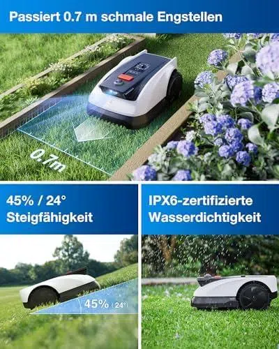 Gleichmäßig Eine Rasenfläche