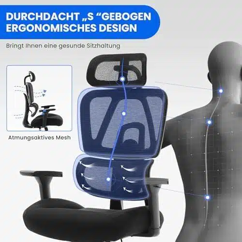 Verstellbare Armlehnen Für Individuelle Sitzposition