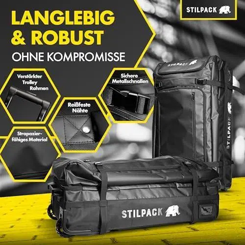 Geräumiges Hauptfach Für Kleidung Und Ausrüstung