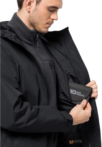 Jack Wolfskin Herren Taubenberg 3In1 Jacke Vorderansicht