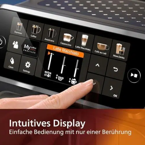 Philips 5400 Kaffeevollautomat Mit Lattego Im Chrom-Design