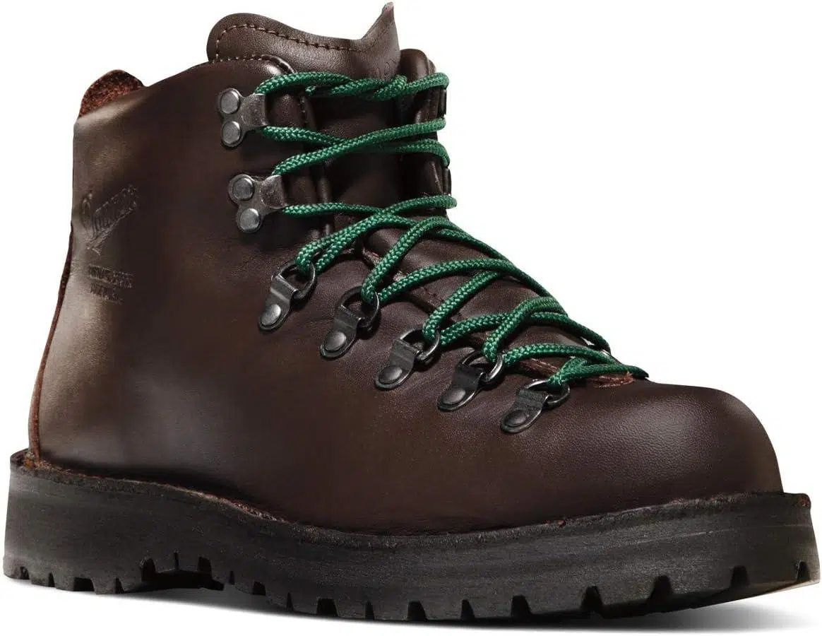 Robuste Wanderstiefel Im Einsatz Auf Waldboden