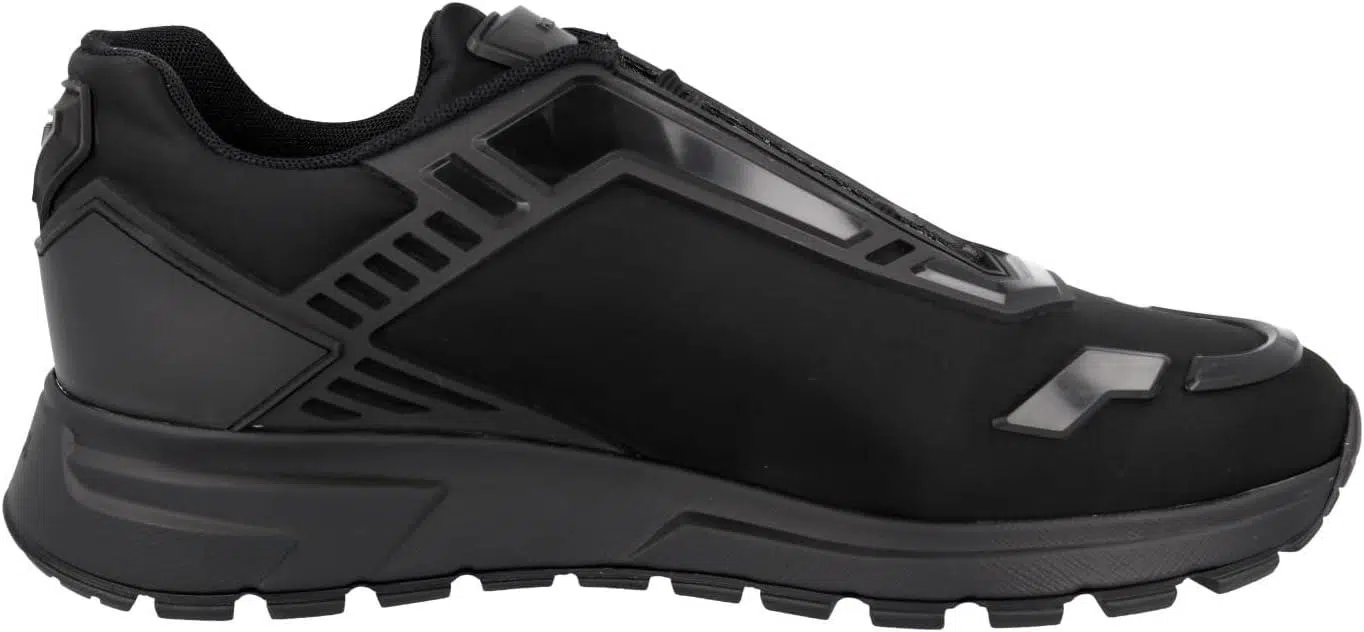 Prada Herren Nylon Sneaker 4E3567 Seitenansicht