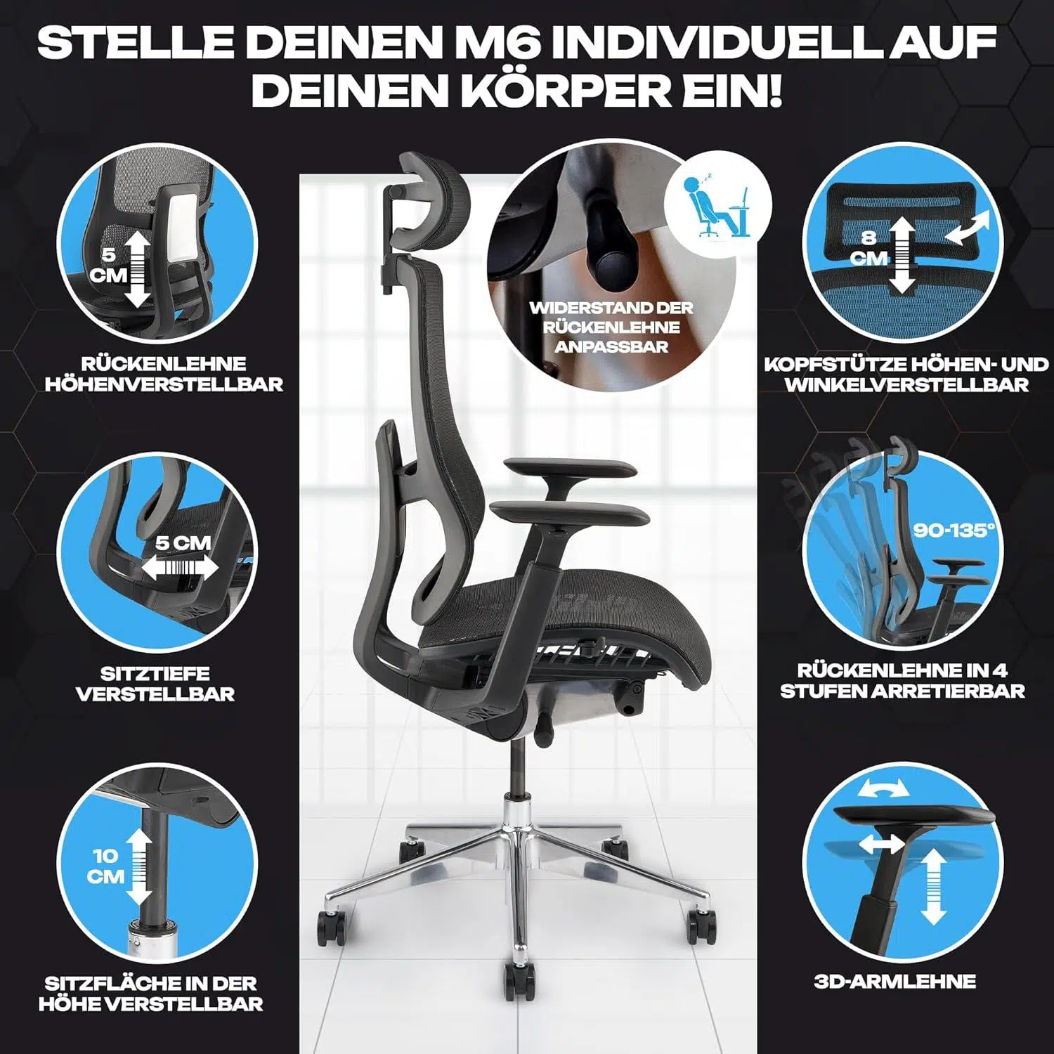 Valkenstol ‍M6:​ Unser Test Zum Perfekten Bürostuhl Für ⁣Großgewachsene