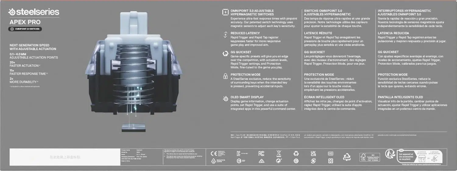 Individuell Anpassbare Rgb-Beleuchtung Der Apex Pro Gen 3