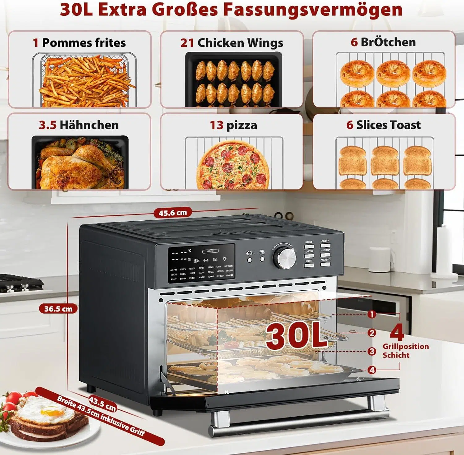 Gemeinsam Kochen:⁣ Unser Test Der Oimis Heißluftfritteuse