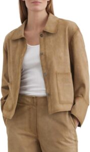 Unser Test: Die Elegante Leder Hemdjacke Von Marc O’Polo