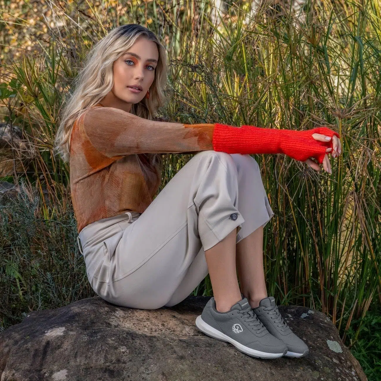 Giesswein Sneaker Damen Im Alltag – Getragen Im Stadtpark