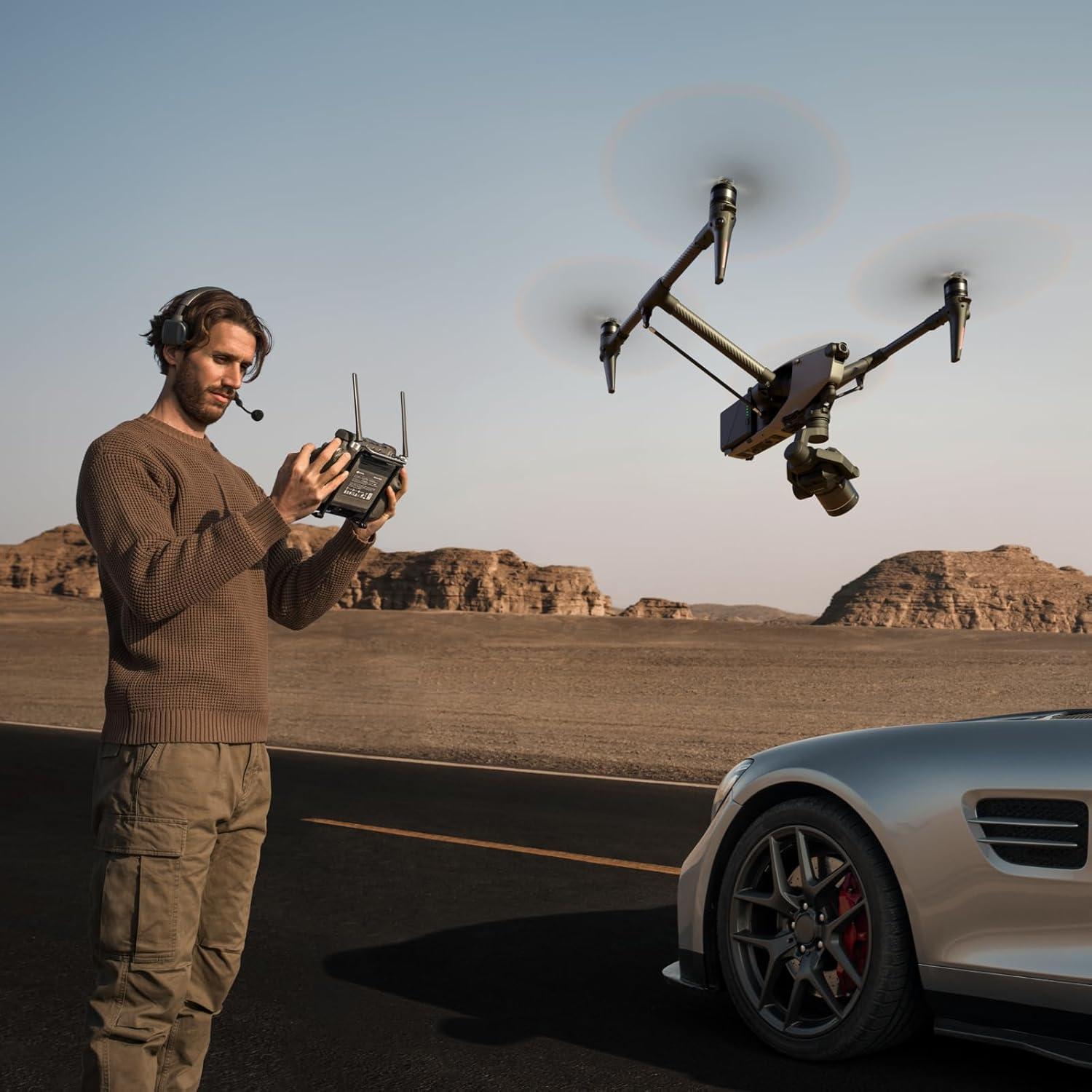 8K Prores Raw Kamera Der Dji Inspire 3 Für Professionelle Luftaufnahmen