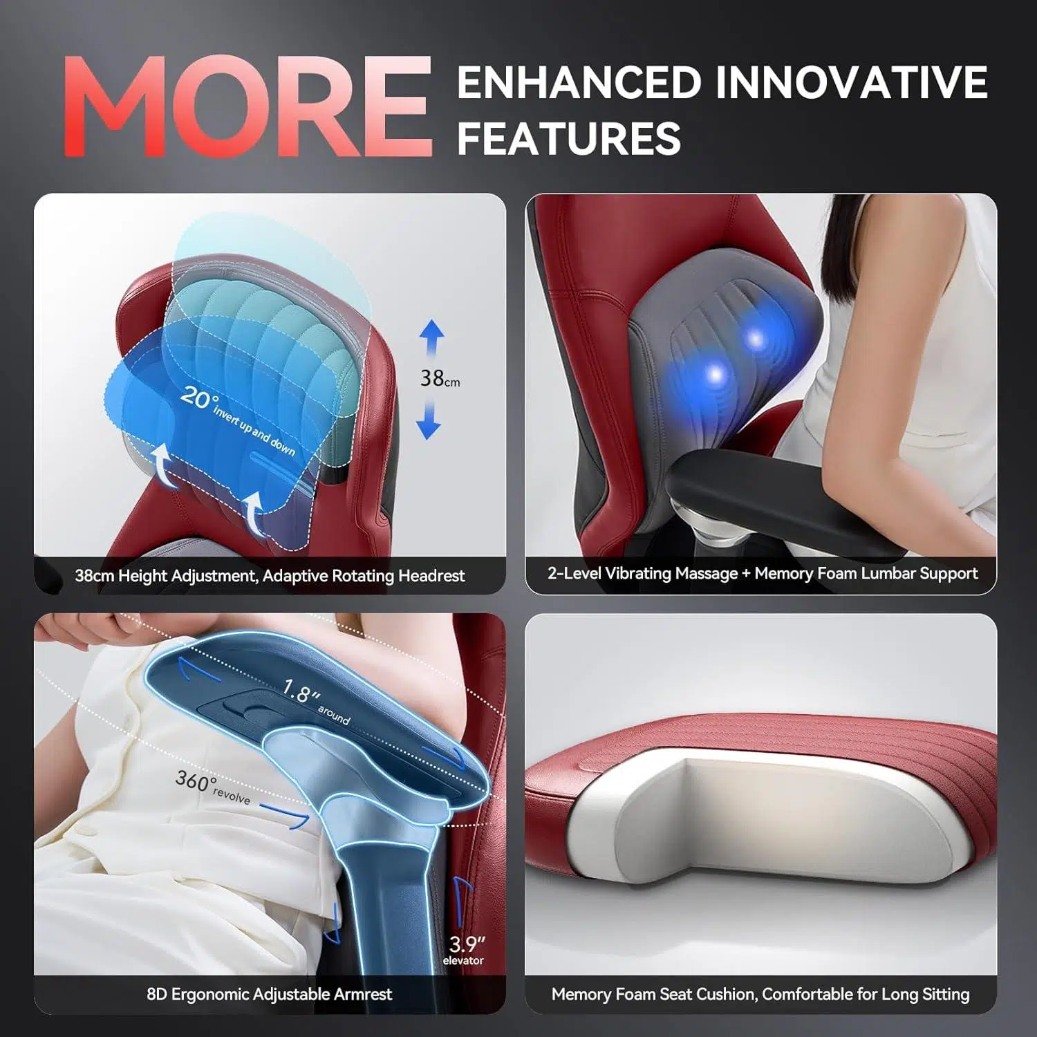 Unser Test Des‍ Emiah Gaming Stuhls: ‌Ergonomie Und Massage⁣ Vereint