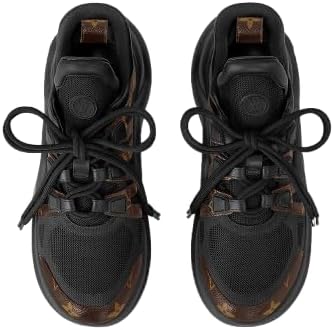 💎 Louis Vuitton Archlight Sneaker Secondhand Schwarz – Luxus, der begeistert! 2 Louis Vuitton Archlight Sneaker Secondhand in Schwarz – Seitenansicht des linken Schuhs