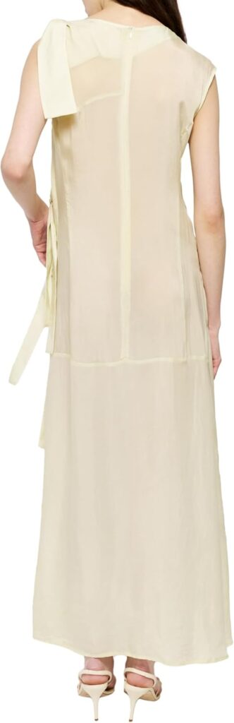 💫 EUDON CHOI Gemma Kleid – Ein Mode-Statement der Extraklasse 💫 3 Luxuriöses Maxikleid aus transparentem Taft von EUDON CHOI