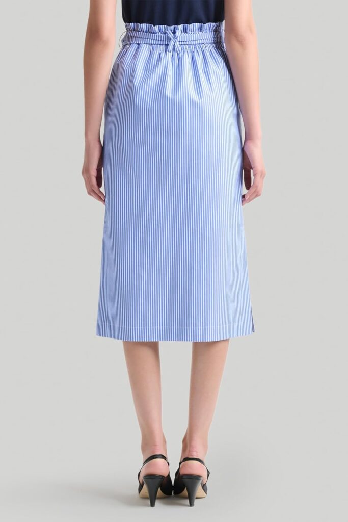 💙 Altuzarra Hiroki Skirt – Zeitlose Eleganz für moderne Frauen 5 Altuzarra Hiroki Skirt – Bindegürtel An Der Taille