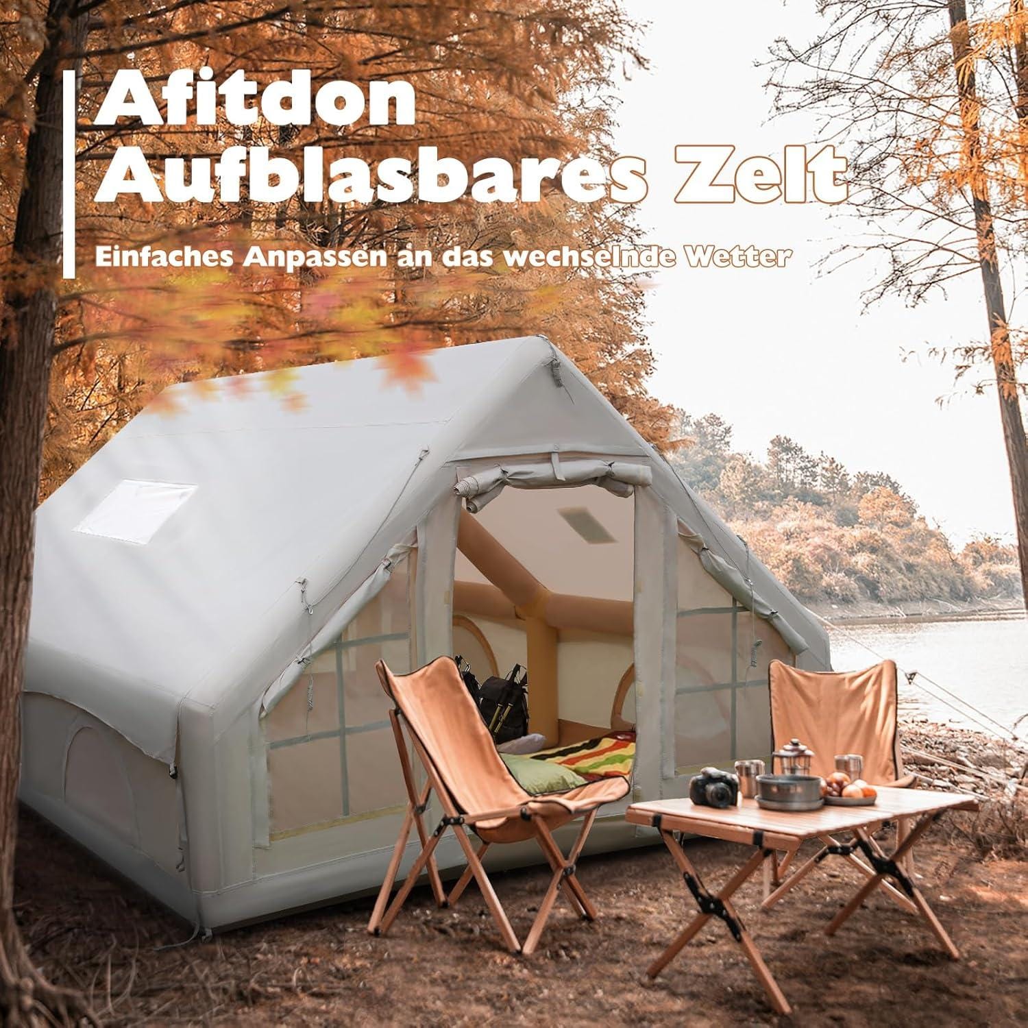 Unser⁣ Erfahrungsbericht: Das perfekte aufblasbare Campingzelt