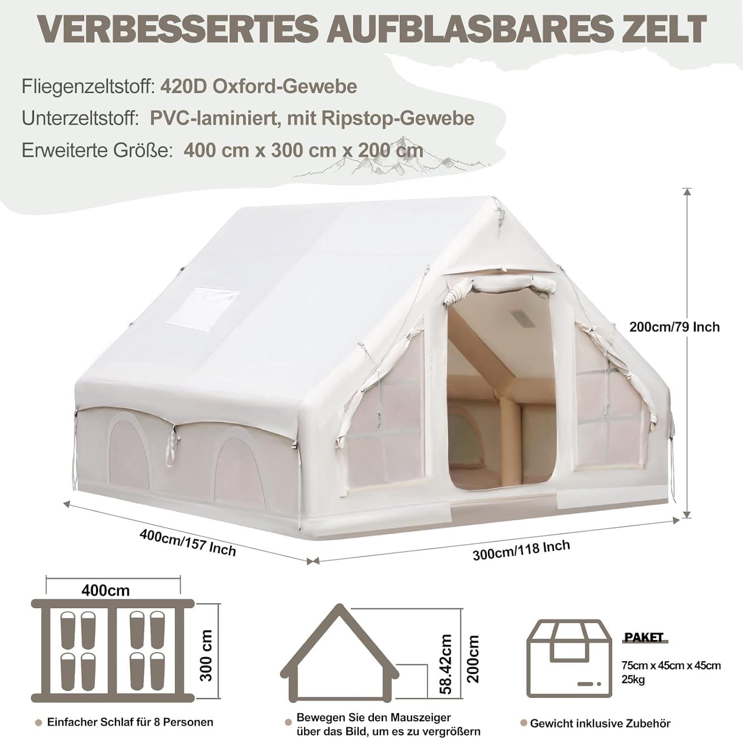 Unser ​Erfahrungsbericht: Das perfekte aufblasbare Campingzelt
