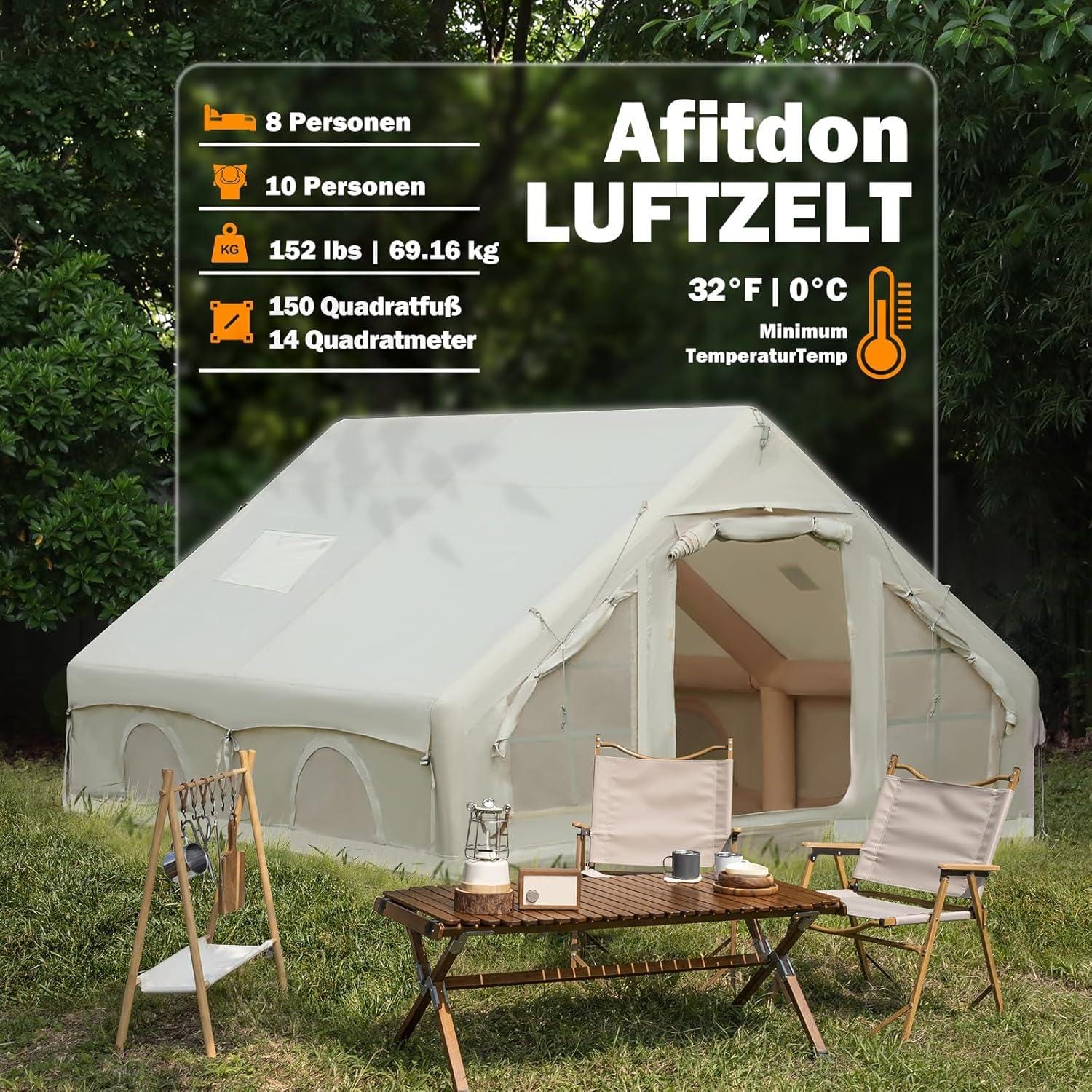 Unser Erfahrungsbericht: Das perfekte aufblasbare campingzelt