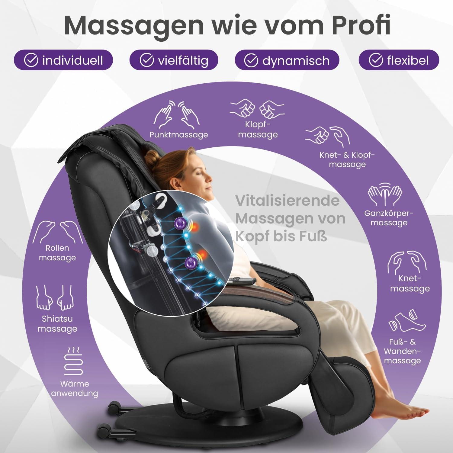 Unser Test des maxVitalis Shiatsu Massagesessels: Entspannung pur!