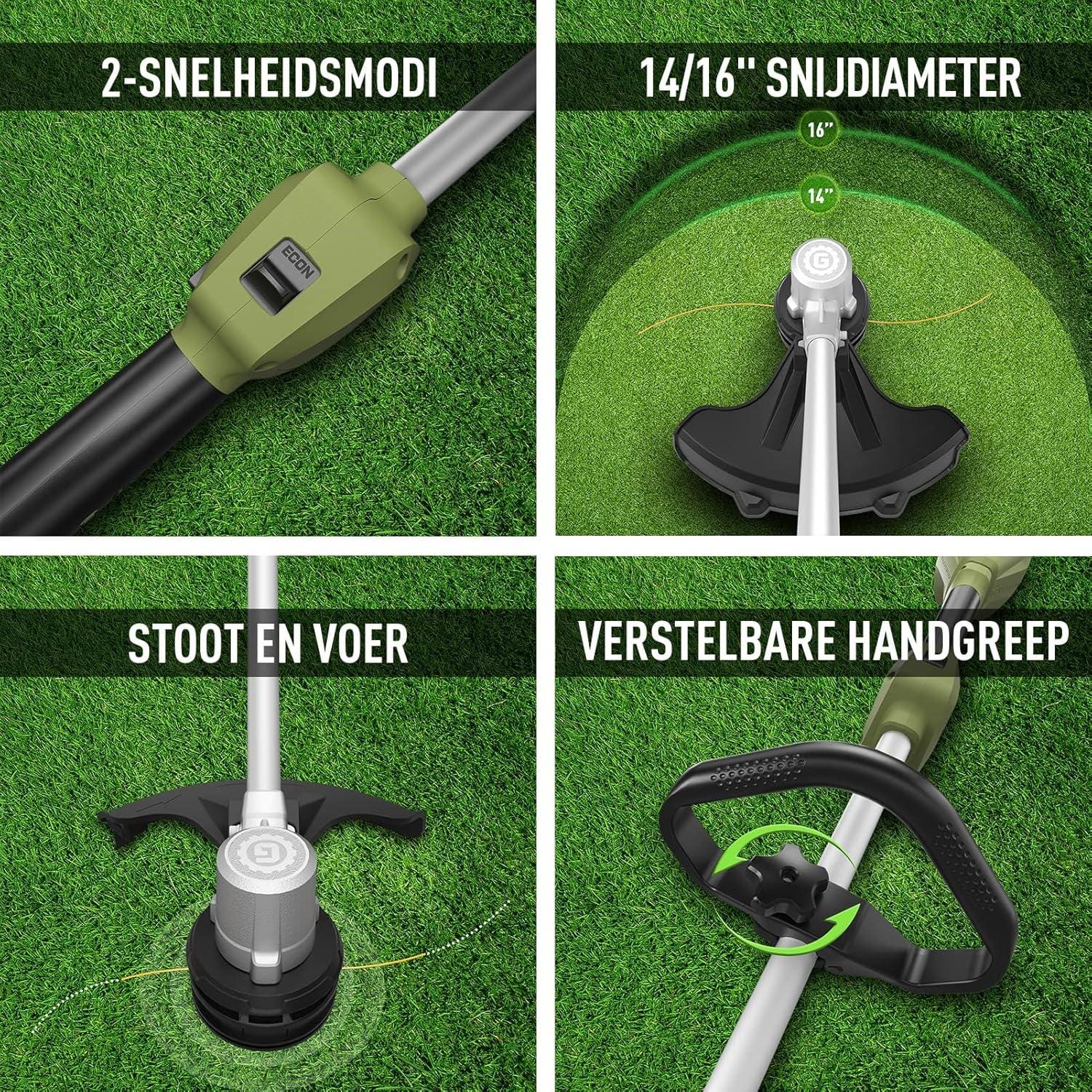 Unsere Erfahrungen mit dem GREEN MACHINE 62V Rasentrimmer
