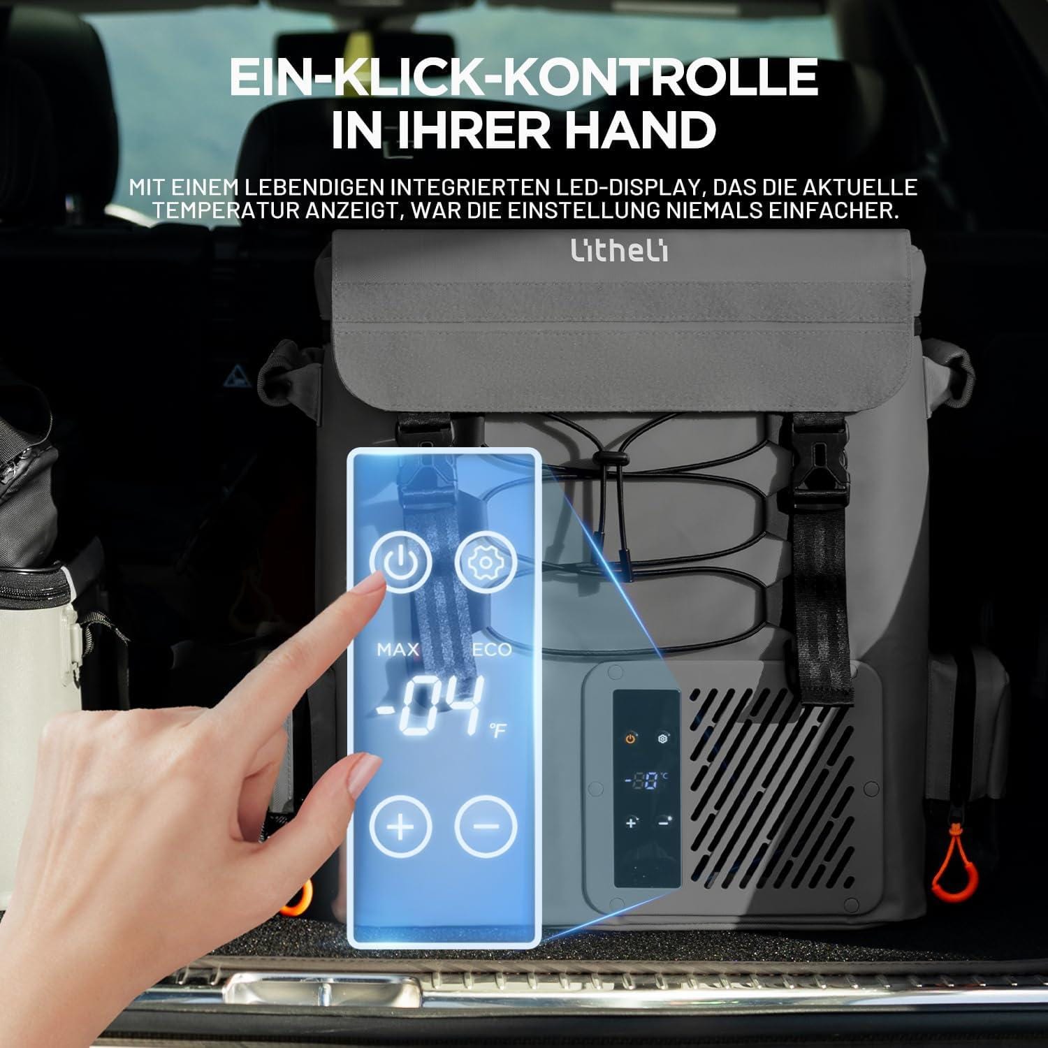 mit der LiTHELi Kühlbox überall gut gekühlt - Unser Testbericht