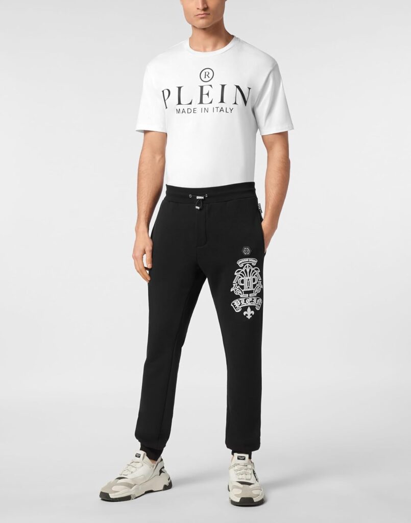 Philipp Plein Jogginghose – Luxus für deinen Streetstyle 6 Elastischer Bund mit Stopp-Kordelzug der Philipp Plein Jogginghose – Komfort und Stil