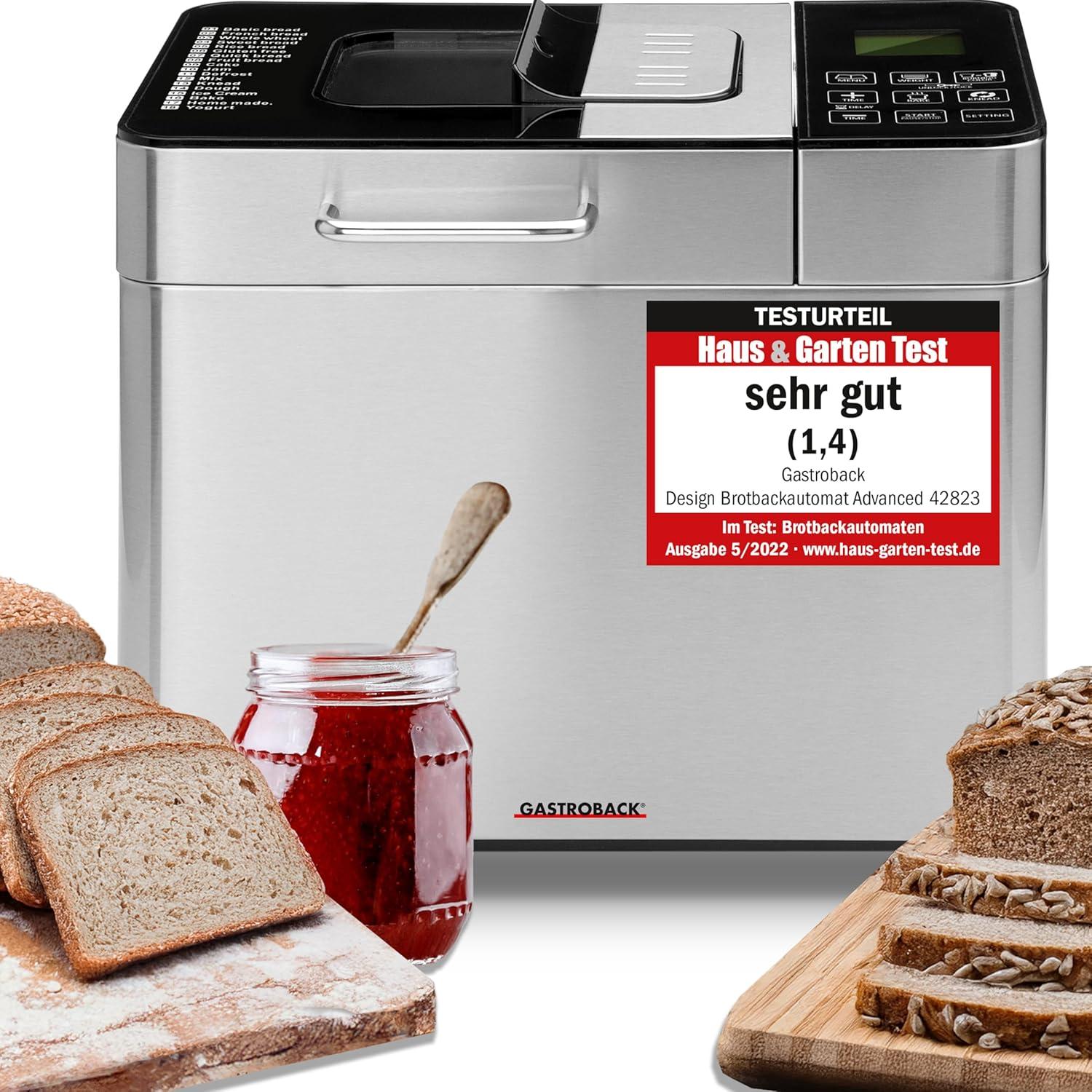 Mit Dem Gastroback Brotbackautomat Zur Brotback-Kreativität
