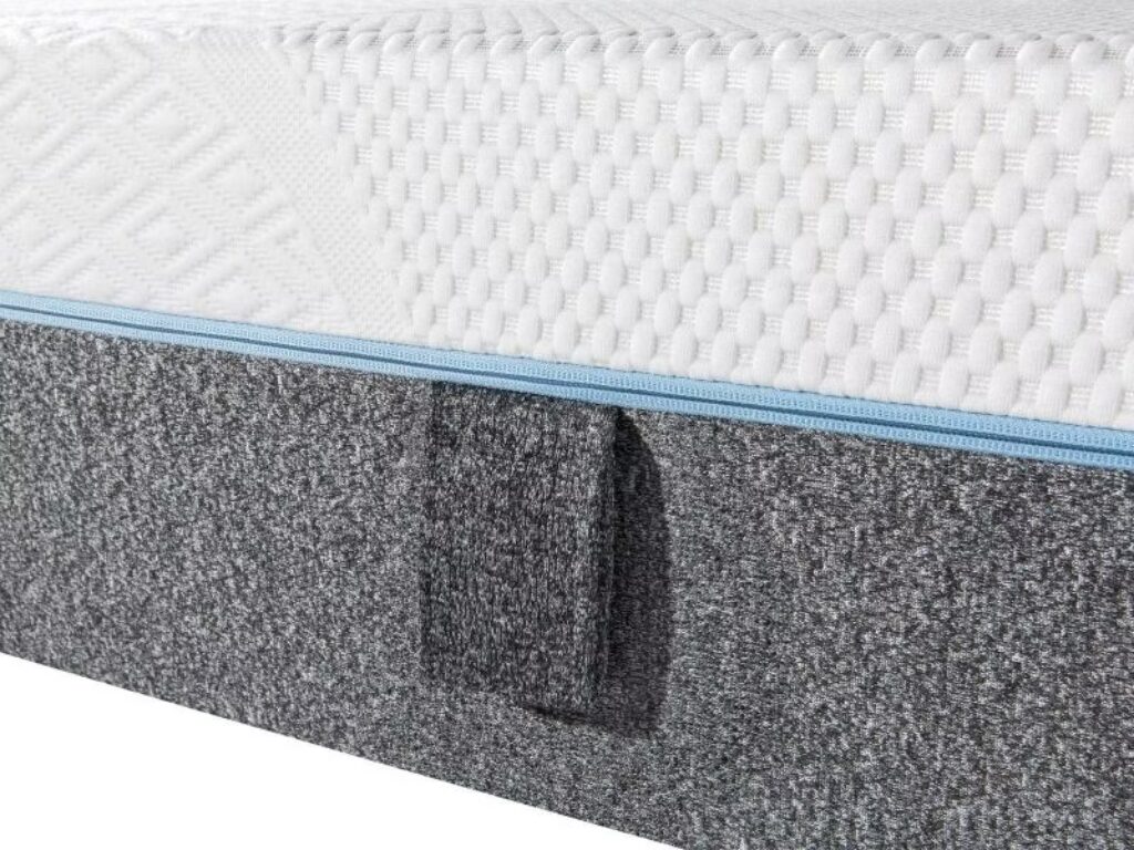 Matras met rits en handvat