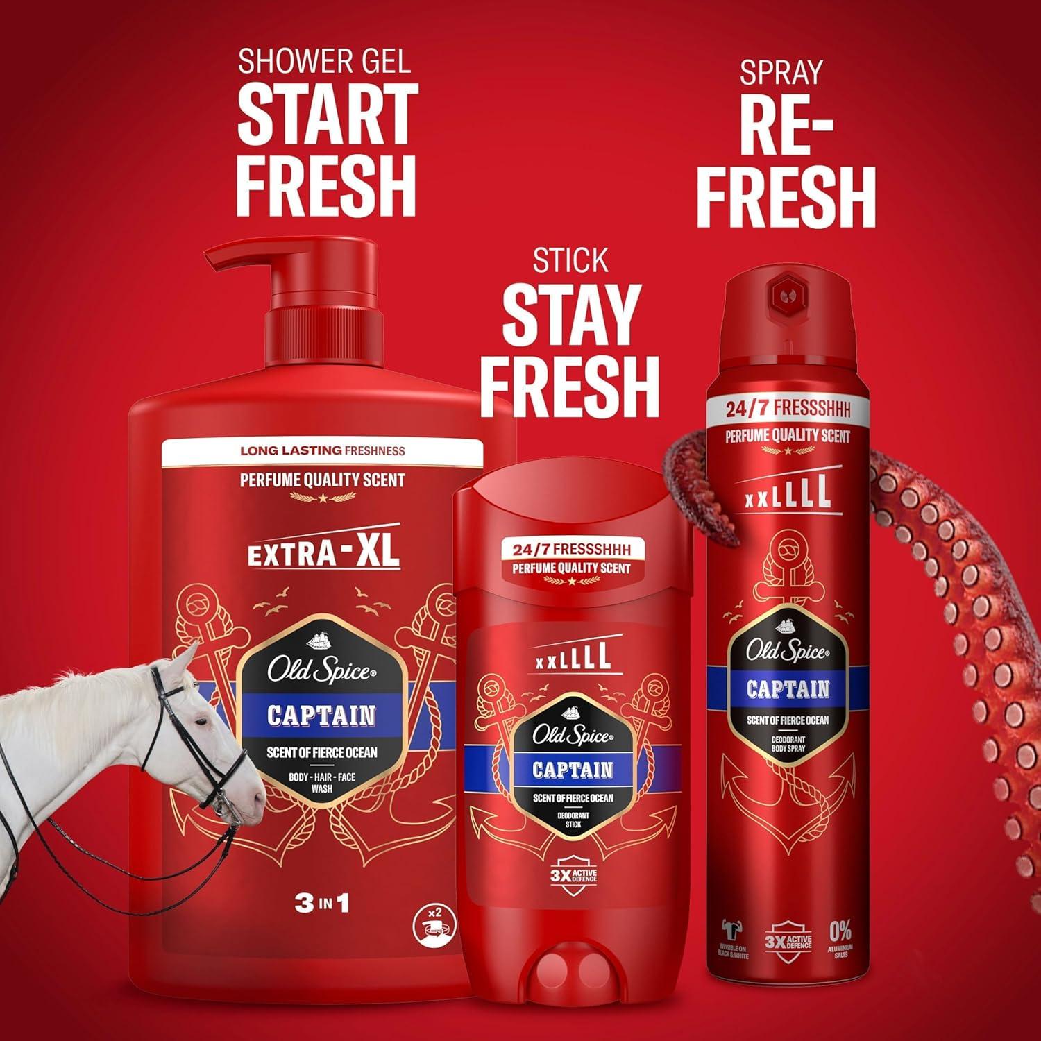 Old Spice Captain‍ 3-in-1: Unsere Erfahrungen mit frischer Reinigung