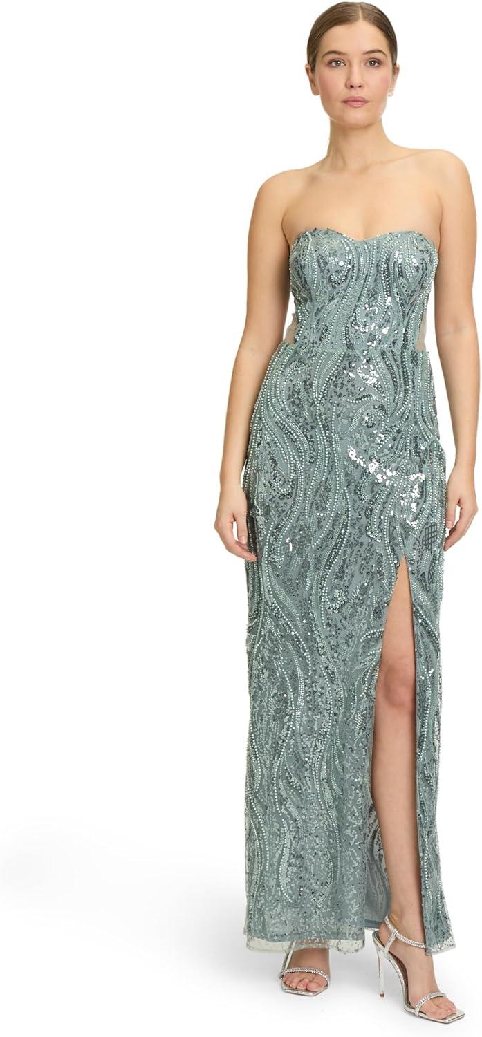 unser Eindruck: Das Vera Mont Abendkleid mit Pailletten im Test