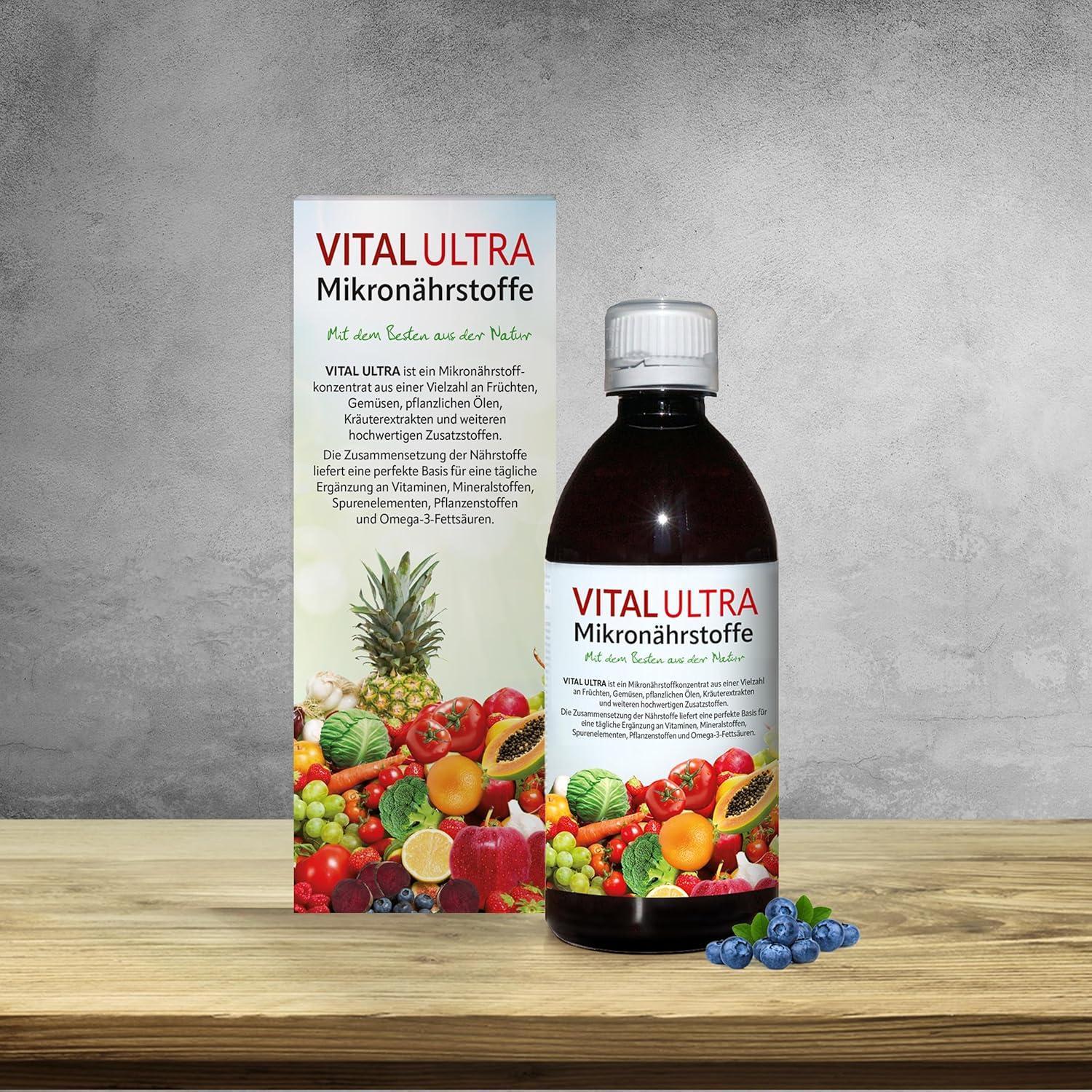 Gesundheit in Flaschen: Unser Test von Vital Ultra⁤ 480 ml
