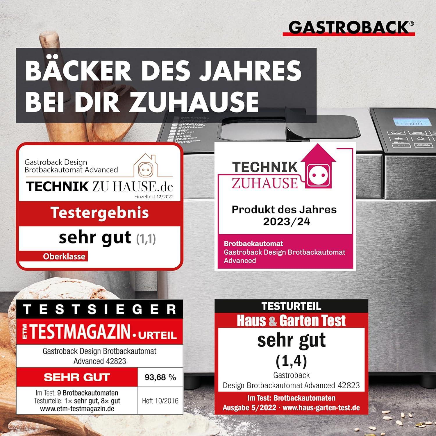 Mit Dem Gastroback Brotbackautomat Zur Brotback-Kreativität