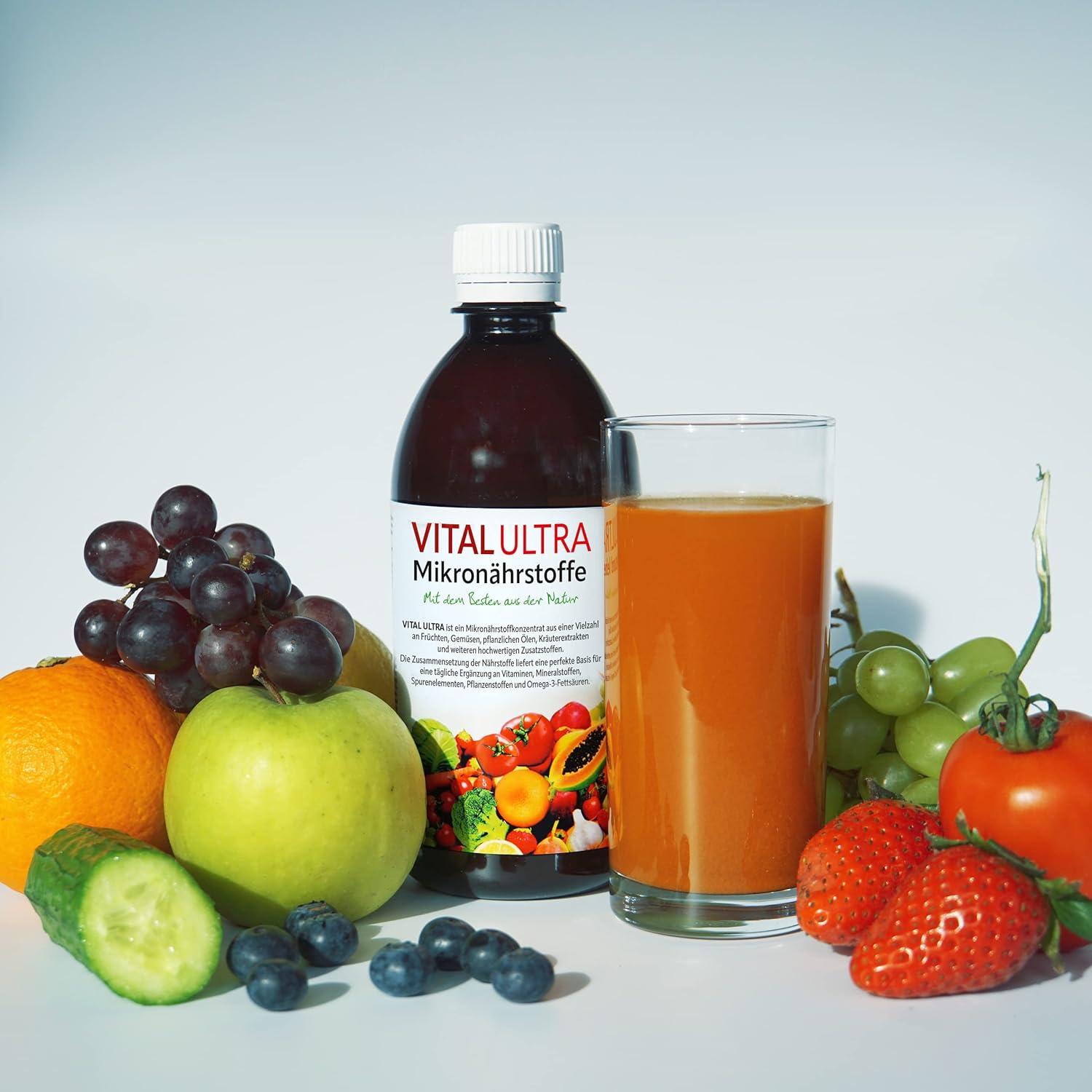 Gesundheit in Flaschen: ‍Unser Test von vital Ultra 480 ml