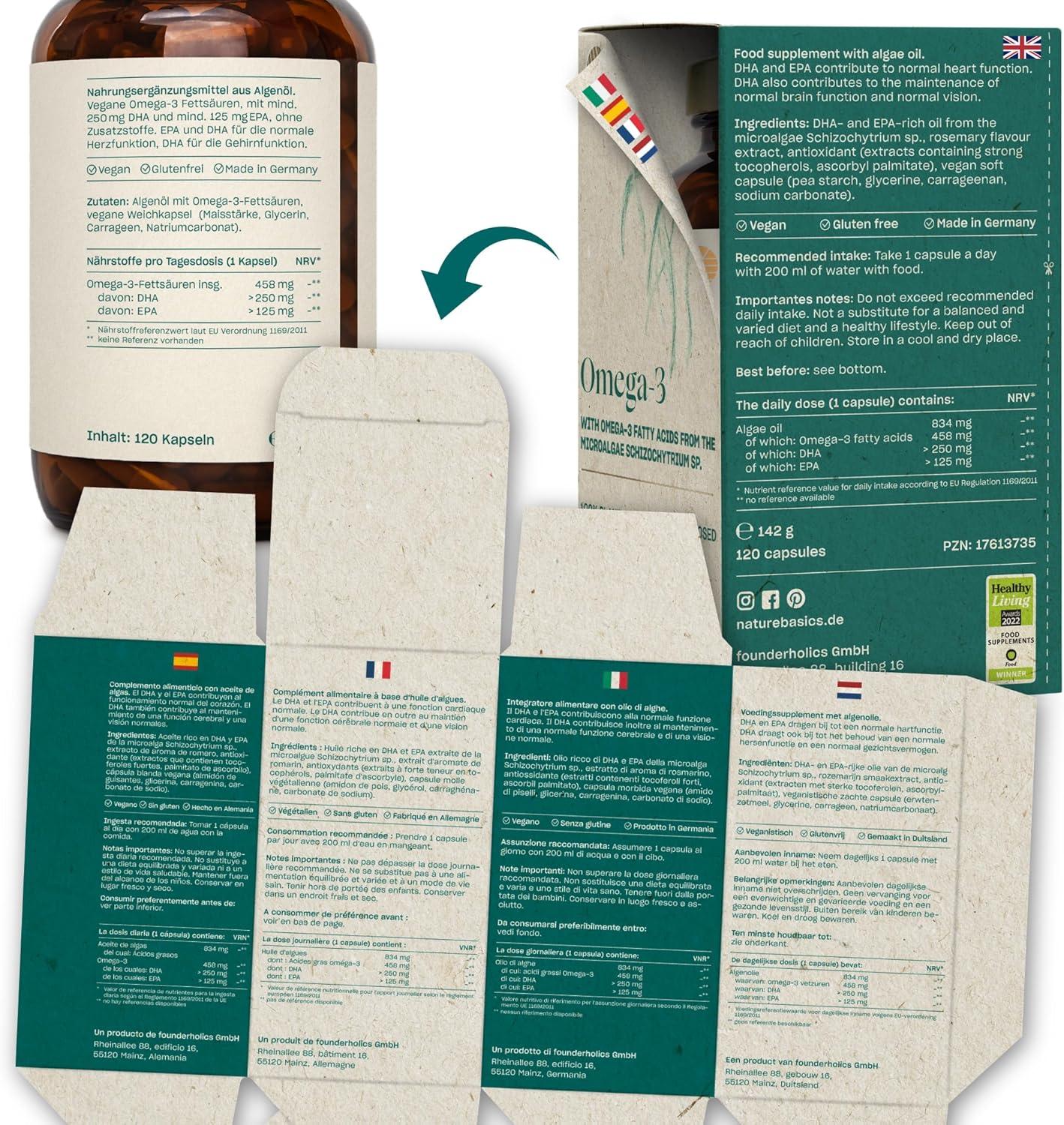 Unsere Erfahrungen Mit Veganem ‌Omega 3 Aus Algenöl-Kapseln