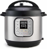 Instant Pot Duo 7-in-1 Smart Cooker 5,7 L – Schnellkochtopf, Schongarer, Reiskocher, Sautierpfanne, Joghurtbereiter, Dampfgarer und Speisewärmer, Schwarz/Rostfreier Stahl* 5 (2)